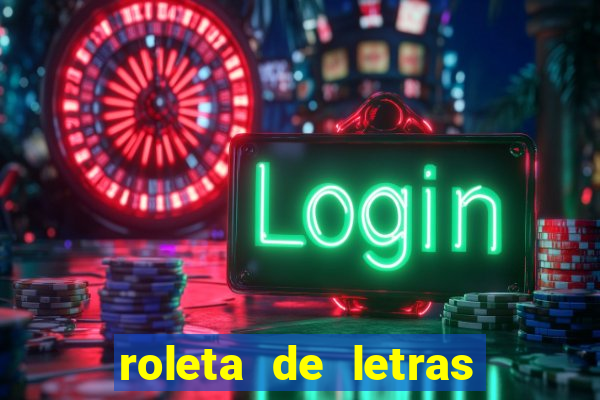 roleta de letras stop online